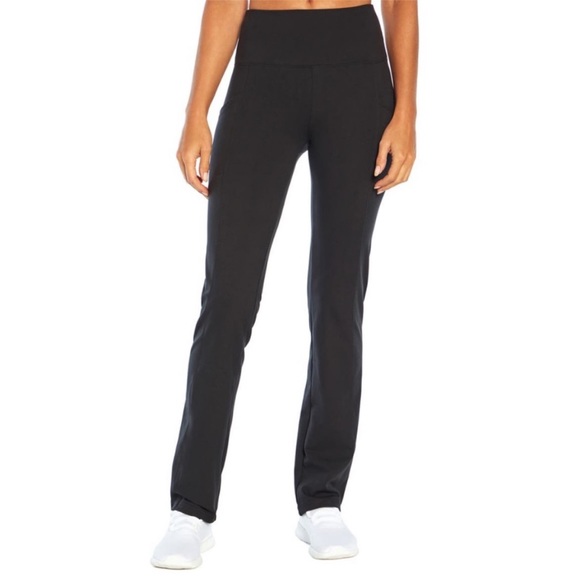 NWT Marika Flare Yoga Pant With Side Pockets Size XL in Black New With Tags. - Picture 11 of 16